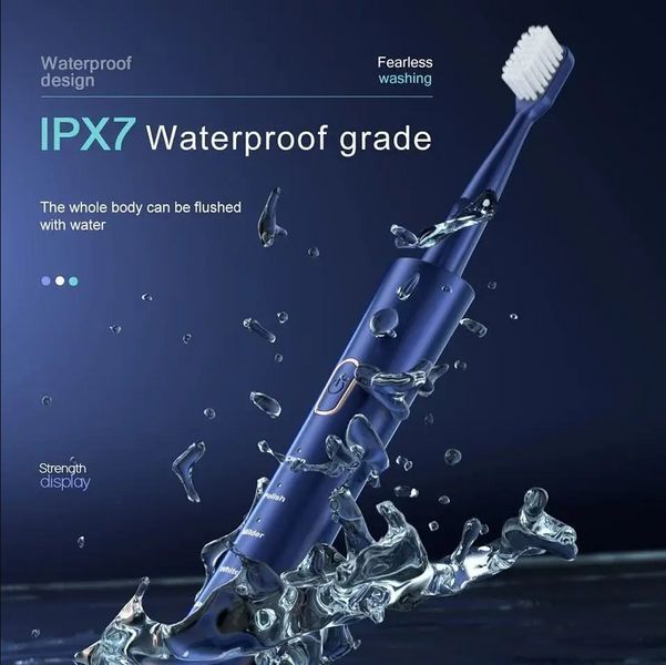 Електрична зубна щітка Sonic Electric Toothbrush, 5-ступеневий режим 0304 фото