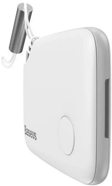 Беспроводной смарт-трекер брелок Baseus Intelligent T2 White 0496 фото