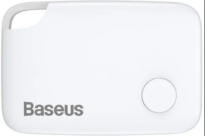 Беспроводной смарт-трекер брелок Baseus Intelligent T2 White 0496 фото