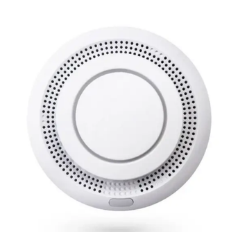 Смарт детектор дыма TUYA, SmartlLife (приложение),white 2.2V 2093a фото