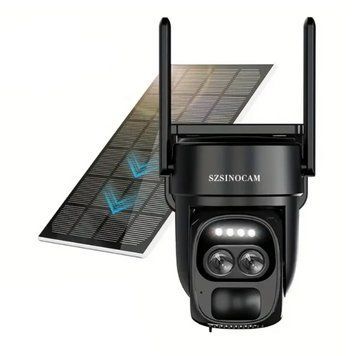 Камера відеоспостереження на сонячній батареї SZSINOCAM QG6 Black 1443 фото