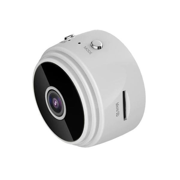 Міні Камера Ip Відеоспостереження Wi-Fi FullHD 1080 Action Camera A9 Бездротова White 0123 фото