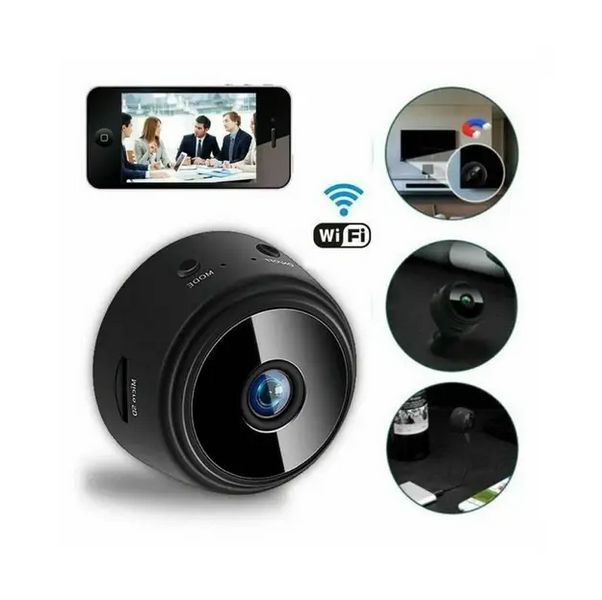 Міні Камера Ip Відеоспостереження Wi-Fi FullHD 1080 Action Camera A9 Бездротова White 0123 фото
