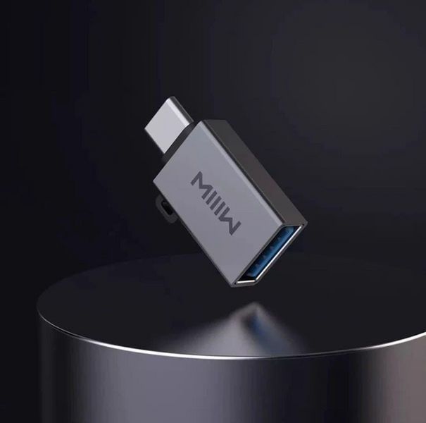 Перехідник Xiaomi Youpin MIIIW Type-C to USB 3.0 adapter 0017 фото