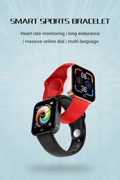 Смарт-годинник Smartwatch FitPro Y68 D30 0310 фото