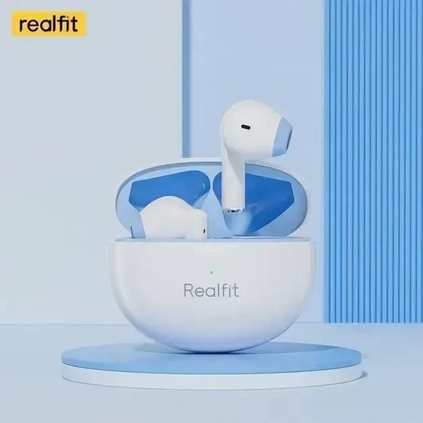 Беспроводные Bluetooth наушники вкладыши Realfit F2 TWS White 0533c фото