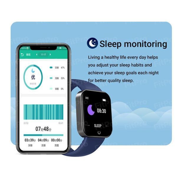 Смарт-годинник Smartwatch FitPro Y68 D30 0310 фото