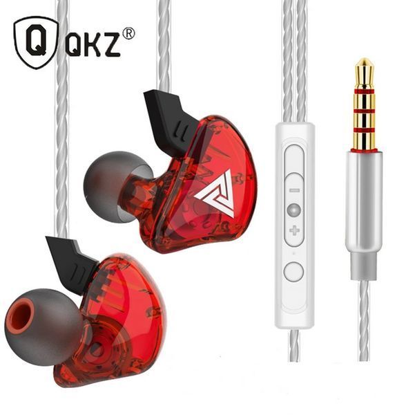 Навушники Qkz ak3 red 0112 фото