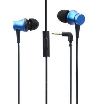 Навушники з мікрофоном Xiaomi mi Dual Dynamic Blue 0121b фото
