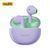 Беспроводные Bluetooth наушники вкладыши Realfit F2 TWS Violet 0533b фото