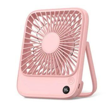 Універсальний компактний вентилятор Topk 2000mAh Pink 0774a фото