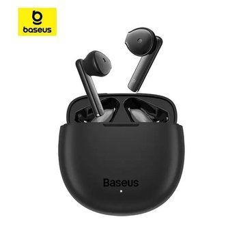 Бездротові Bluetooth навушники BASEUS Encok W2i Чорні 0521a фото
