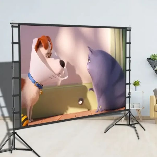 Єкран для проєктора 120 inch 20x12.5x82 см 1755 фото