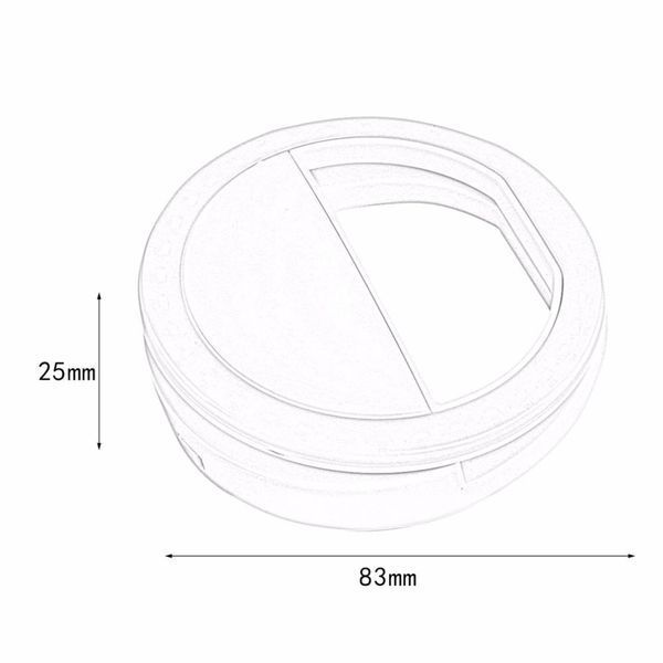 Світлодіодний кільцевий світильник для селфі Reeves Protech Selfie Ring Light 0336 фото