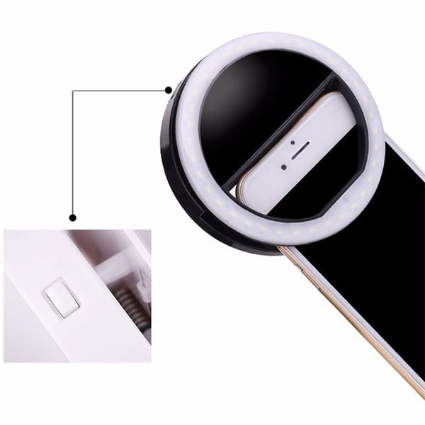 Світлодіодний кільцевий світильник для селфі Reeves Protech Selfie Ring Light 0336 фото