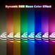 Гибкая неоновая лента RGB YY-2835 / Светодиодный неон 5м с пультом 1427 фото 3