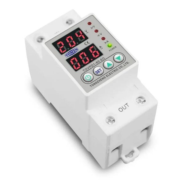 Дифференциальный автоматический выключатель TOMZN TOVPD1-60-EC / 60А 230V / Защита от перегрузки и короткого замыкания 0834 фото