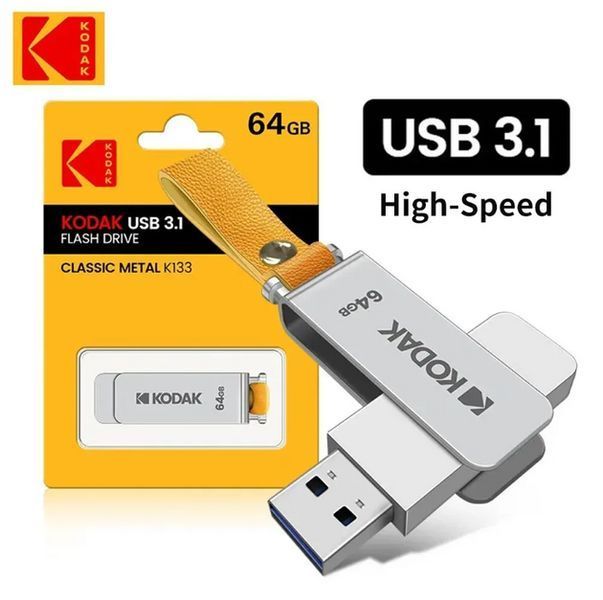 Флешка KODAK K133 USB3.1 Metal flash 64 GB 0399 фото
