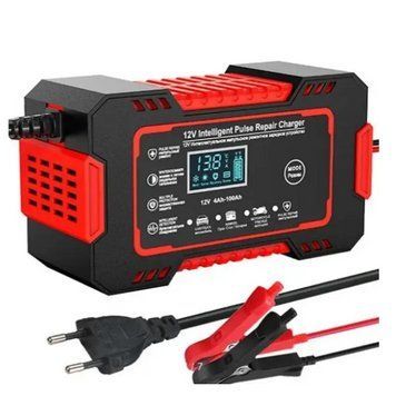 Зарядний пристрій для автомобільного акумулятора 12V 6А 0610 фото