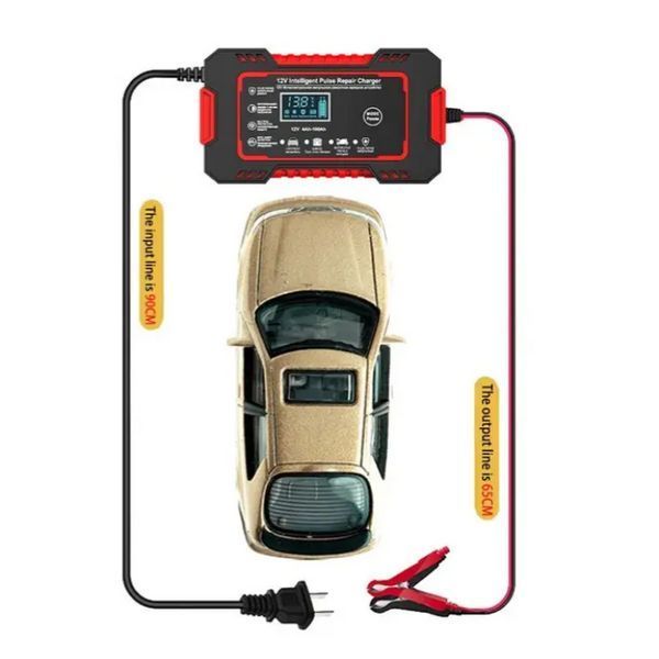 Зарядное устройство для автомобильного аккумулятора 12V 6А 0610 фото