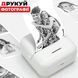 Портативний термопринтер без чорнила Mini Printer з Bluetooth+1 рулон, Білий 0511 фото 7