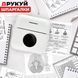 Портативний термопринтер без чорнила Mini Printer з Bluetooth+1 рулон, Білий 0511 фото 5