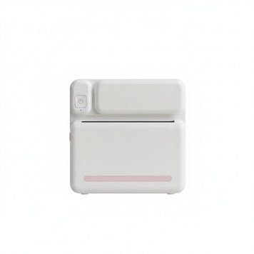 Кишеньковий квадратний термопринтер C19 Bluetooth рожевий 0856a фото