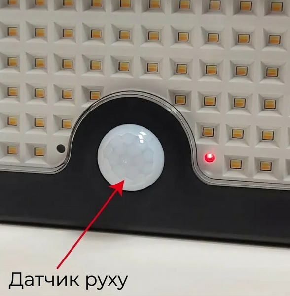 Солнечный уличный светильник с датчиком движения 178 Lamp Small Size / Компактный LED фонарь наружный черный 2098 фото