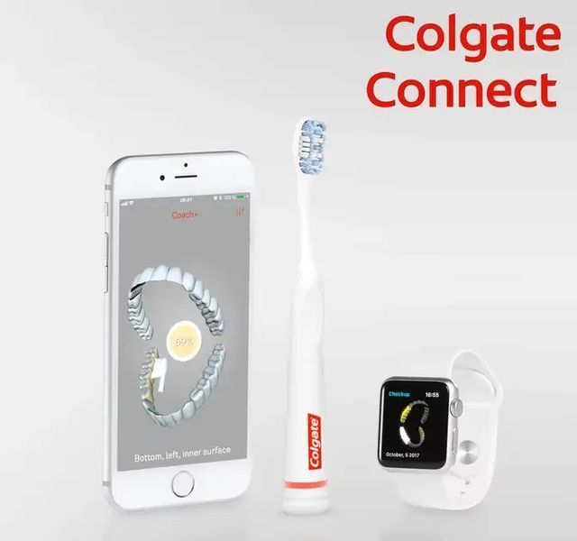 Розумна електрична зубна щітка для дорослих Colgate Connect M1 0349 фото