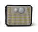 Солнечный уличный светильник с датчиком движения 178 Lamp Small Size / Компактный LED фонарь наружный черный 2098 фото 1