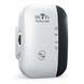 Беспроводной репитер, усилитель сигнала WPS Wi-Fi 300 Мбит/с 2.4G, White (4 индикатора) 0497a фото 1