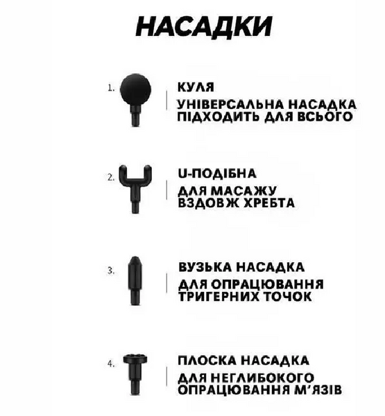 Ручной ударный пистолет-массажер JMQ-A1 Silver для всего тела / Профессиональный перкуссионный вибромассажер 6 режимов 0917a фото