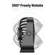 Портативный USB мини-вентилятор Topk с вращением на 360&deg; Black 0776a фото 2