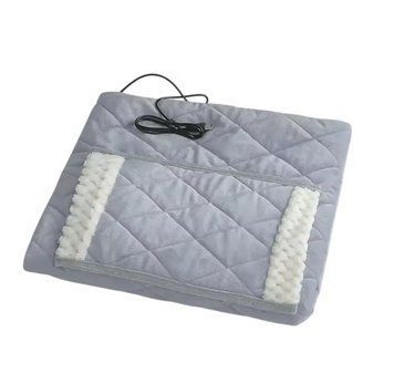 Плед із підігрівом для рук 60*80 USB Light Grey 2044 фото