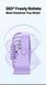 Портативний USB міні-вентилятор Topk із обертанням на 360&deg; Violet 0776b фото 4