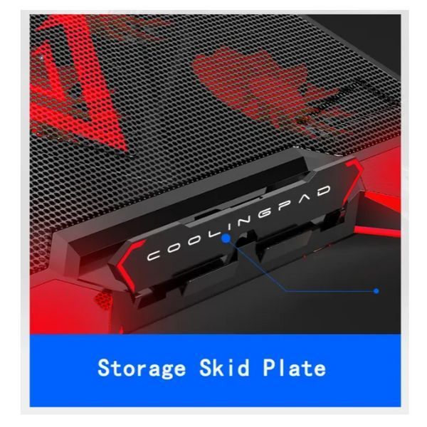 Подставка охлаждающая для ноутбука BFX1 black/red 1716 фото