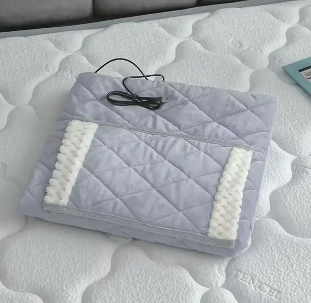 Плед с подогревом для рук 60*80 USB Light Grey 2044 фото