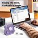 Портативний USB міні-вентилятор Topk із обертанням на 360&deg; Violet 0776b фото 3