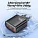 Зарядное устройство Toocki 40W на 3 порти (2 USB-C, 1 USB-A) 0567 фото 3