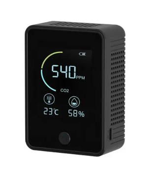 Анализатор воздуха AIR DETECTOR, датчик качества воздуха 3 в 1 черный 0442 фото