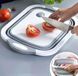 Складная разделочная доска Chopper Chopping Board 2 в 1 для мытья и резки 0060 фото 1