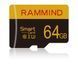 Карта пам'яті з адаптером RAMMIND 64 GB для телефону, камери 1404 фото 1