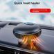 Портативный обогреватель для автомобиля 12V,150W, black 2036 фото 2