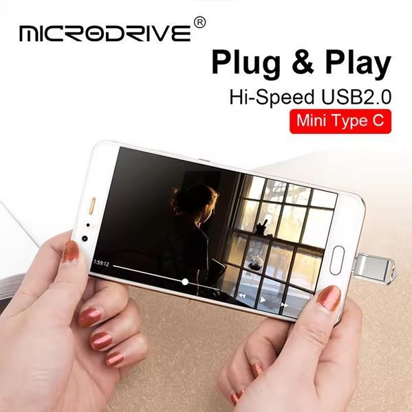 Двостороння флешка USB + Type-C флешка 64GB 0022 фото