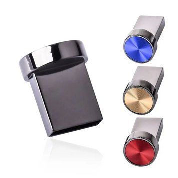 Флешка міні кнопка Jaster USB 2.0 64 Gb 0093 фото
