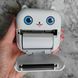 Термопринтер детский Белый Mini Printer Bluetooth с функцией наклеек 0851 фото 4