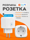 Умная смарт розетка Tuya Smart WiFi Head 20А / С счетчиком электроэнергии 4400W / Дистанционное управление через телефон 0027 фото 3