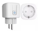 Умная смарт розетка Tuya Smart WiFi Head 20А / С счетчиком электроэнергии 4400W / Дистанционное управление через телефон 0027 фото 1