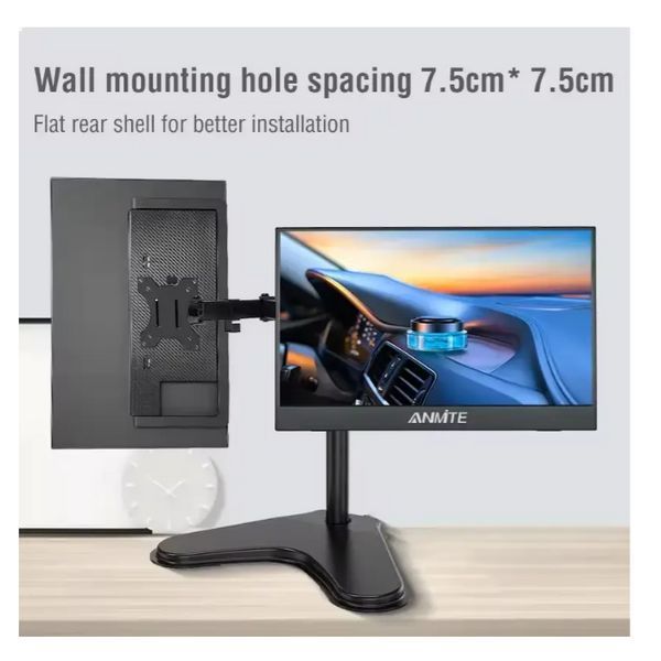 Портативний монітор Anmite A156W03 15.6&Prime; IPS 1920&times;1080 Full HD, 60 Гц, без сенсора 1431a фото