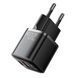Сетевое зарядное устройство Essager 20W / 1xUSB-C / 1x-USB-A / Black / Быстрая зарядка / Адаптер питания 2117 фото 2
